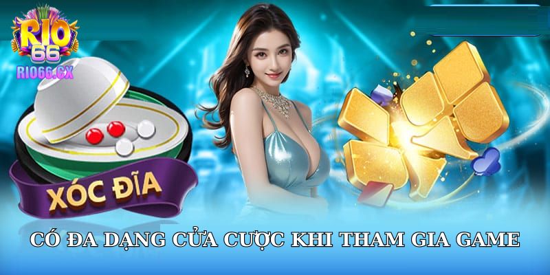 Có đa dạng cửa cược khi tham gia game